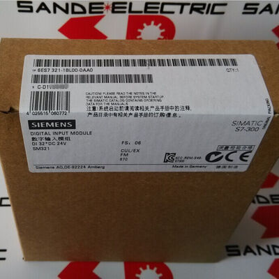 6ES7321-1BL00-0AA0 SIEMENS 6ES73211BL000AA0 6ES7 321-1BL00-0AA0 DYGITALNY WPÓT