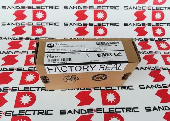Jeden nowo uszczelniony Allen Bradley AB Micrologix 1762-IR4 4-Ch RTD Moduł Wprowadzania Oporu 1762IR4