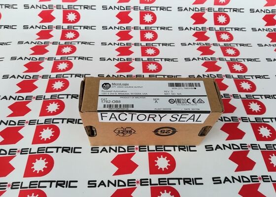 Jeden nowy AB 1762-OB8. Allen Bradley. MicroLogix 8-punktowy cyfrowy moduł wyjścia 1762OB8.