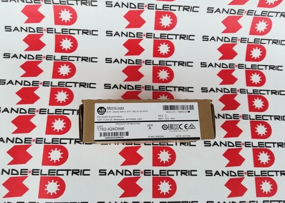 AB Allen Bradley 1762-IQ8OW6 MicroLogix 14-punktowy cyfrowy moduł grzebieniowy 1762IQ8OW6 Nowy w pudełku