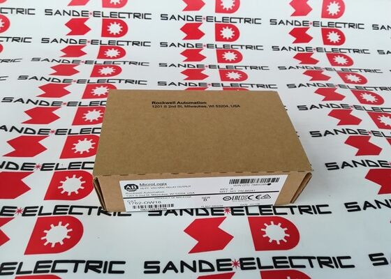 Jeden fabrycznie uszczelniony Allen Bradley Micrologix 16-punktowy Model 1762-OW16 1762OW16 1762-0W16