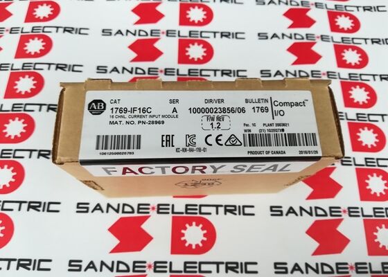 Jeden nowy AB Allen Bradley CompactLogix 1769-IF16C 16-kanałowy moduł wejścia 1769IF16C