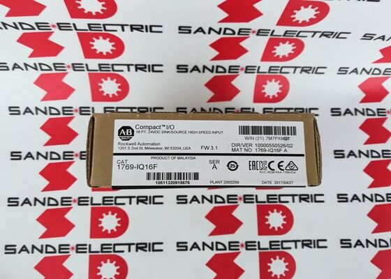Jeden nowy moduł wejściowy AB 1769-IQ16F w pudełku 1769IQ16F