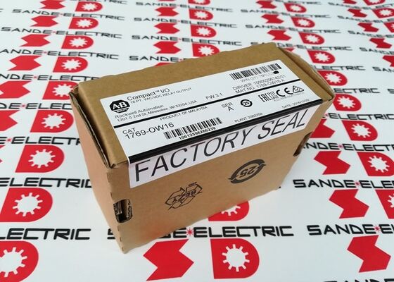 Jeden nowy moduł PLC AB 1769-OW16 w pudełku 1769OW16 1769-0W16
