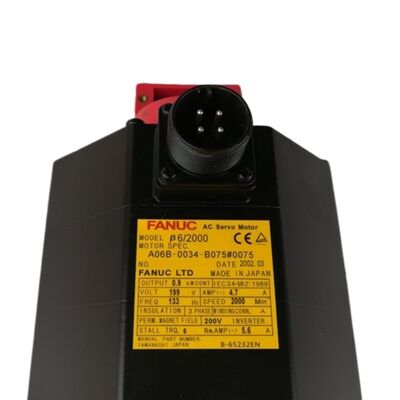 Nowy i używany serwomotor FANUC A06B-0034-B075#0075