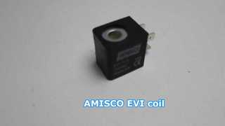 AMISCO EVI7/9 AC110V Cewka zaworu elektromagnetycznego 22mm | 5VA 100% ED IP65 | Prezentacja pneumatyczna serii EVI 7