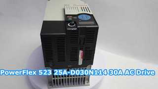 Przemiennik częstotliwości Allen-Bradley 25A-D030N114 PowerFlex 523 Film demonstracyjny produktu